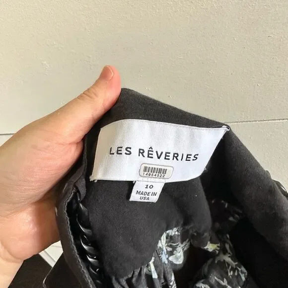 Les Reveries Women’s 10 Floral Chain Strap Dress - Picture 3 of 8